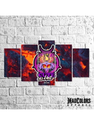 Пано за стена от 5 части - Cult As Hell